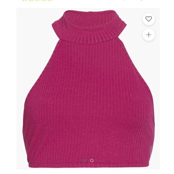 NWT Free People Can't Handle This Crop - Violet - Picture 5 of 6